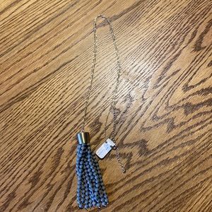 NWT Apricot Lane Tassel Necklace